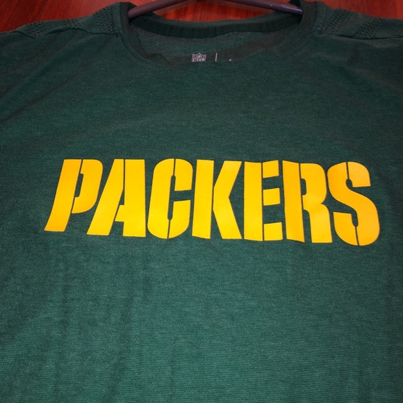 NWOT - Packers Nike Dry Fit t shirt Mens Small - Picture 7 of 9